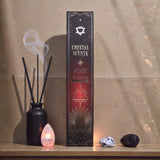 Red Agate Crystal Scents Smudge Incense – Saffron, Incense Sticks