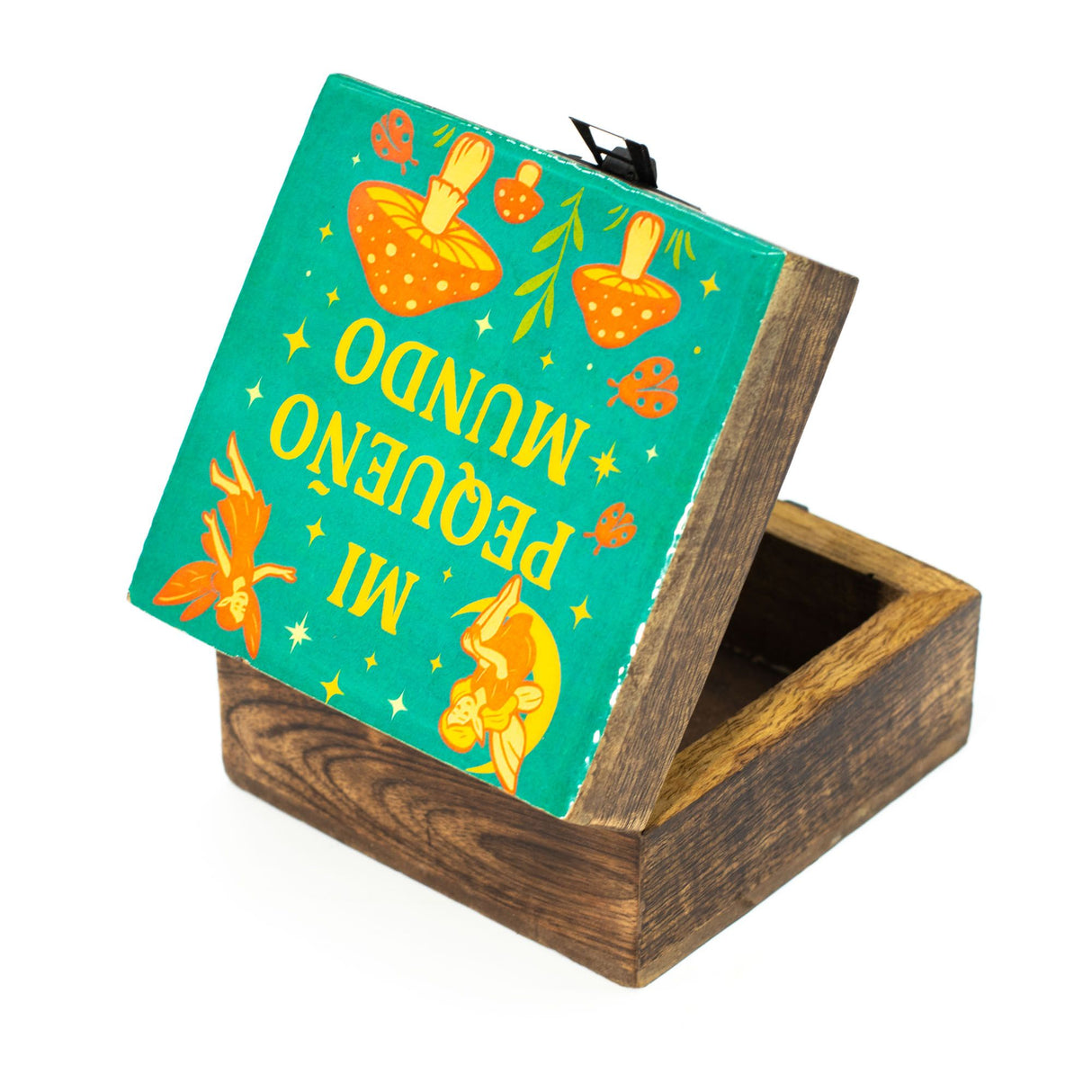 Маленькая эмалированная шкатулка - Mi Pequeno Mundo