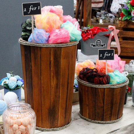 Ahşap Kahverengi Kutusu 21x29 cm