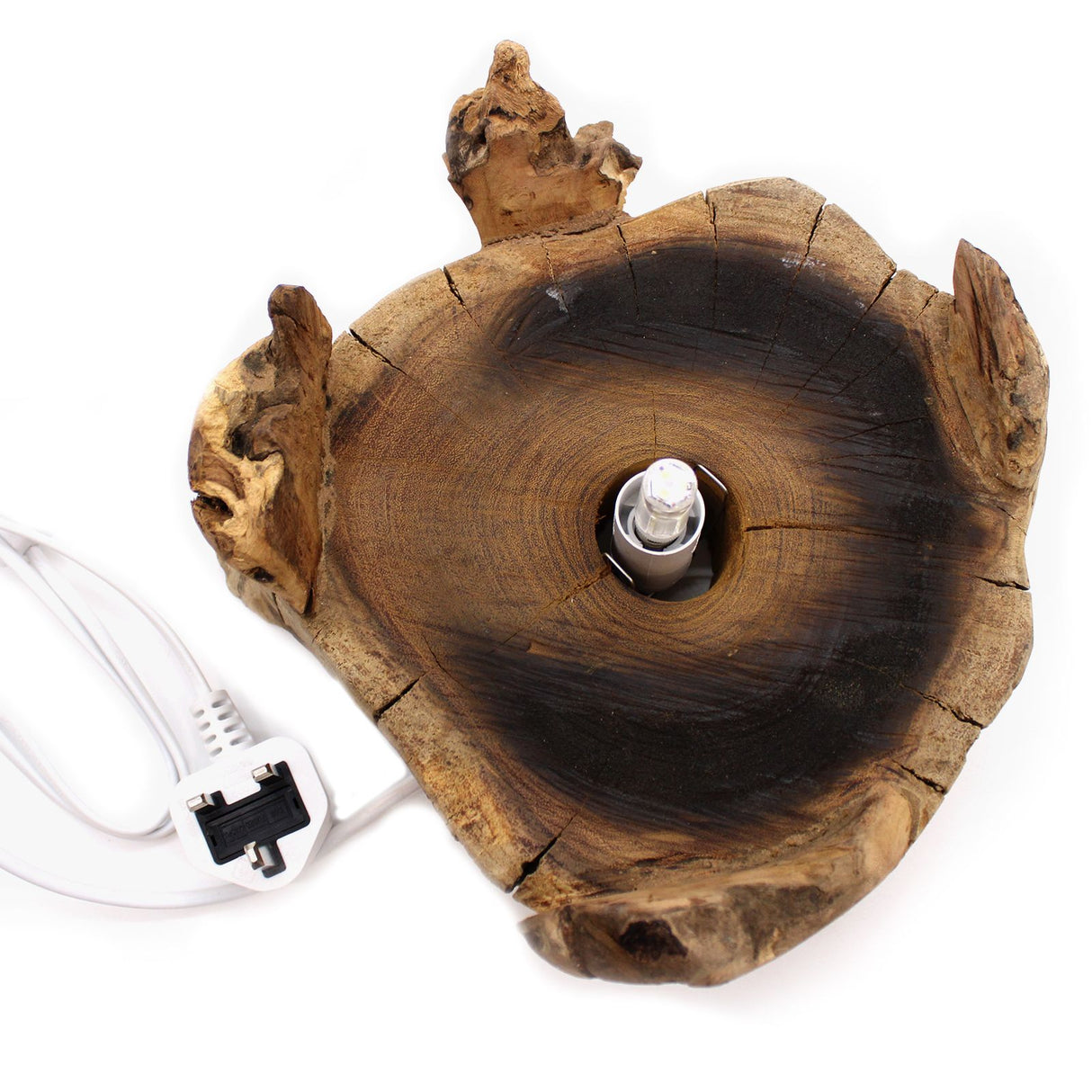 Aquarium en verre fondu avec lumière, 3.7L 30cm