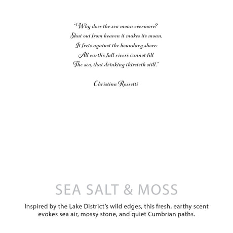 Agnes + Cat botanická sójová sviečka – Morská soľ a mach