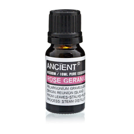 Rose Geranium Essential Oil 10 ml Pelargonium Graveolens