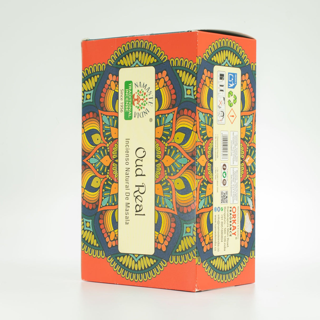 Namaste Mandala Masala Incense – Oud Royal