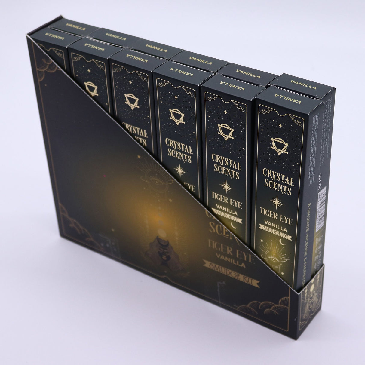 Tiger Eye Crystal Scents Smudge Incense – Vanilla