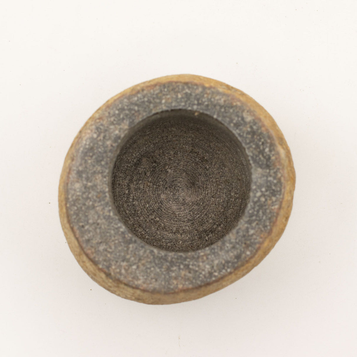 Pestello e Mortaio Decorativo in Pietra di Fiume Naturale - Piccolo