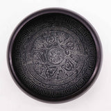 Cuenco tibetano Om Five Buddha Earth Powder 16 cm