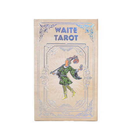 Silver Foil Waite Tarot Card Set - with booklet