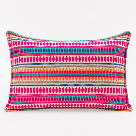 Classic Cushion Cover - Neon Stripes- 30 × 50 cm - Lumber Style