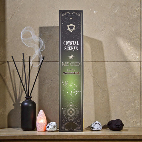 Jade Crystal Scents Smudge Incense – Spicy, Incense Sticks