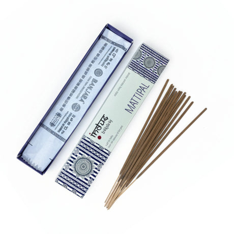 Indus Treasures Mattipal luonnonhartsisuitsuketikut 15g