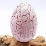 DriftGlow Lamp Crackle Fire Egg Shade – Orange