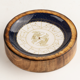 Stars Sign Mini Bowl & Incense Stick Holder - Pisces