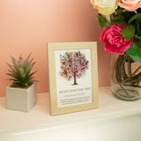 Gemstone Picture - Tree of Life - Multi (20x14.7x1cm)