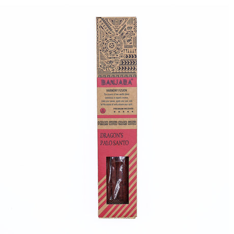 Palitos de Sahumerio Palo Santo Banjara – Juego de 6 – Caja