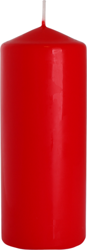 Vela Pilar Roja 60 x 150 mm