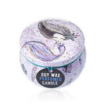 Raspberry Soy Wax Tin Candle Sea Life