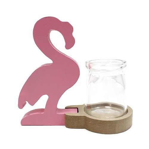 Hydroponic Planter Pink Flamingo