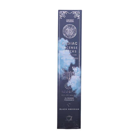 Olibanum Zodiac Gemstone Crystal Incense – Scorpio
