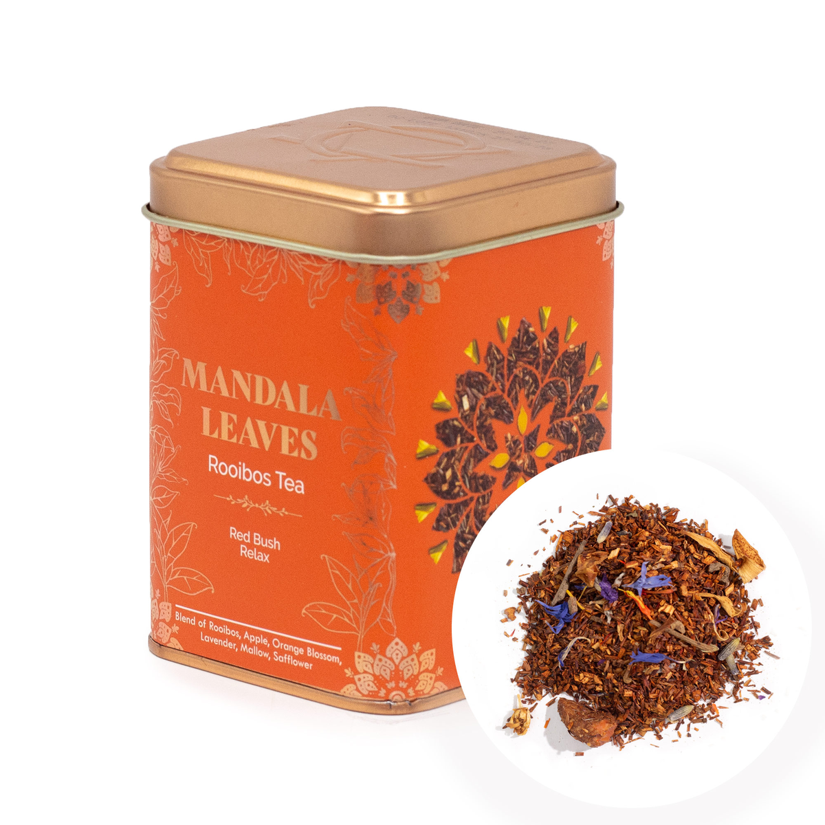 Loose-Leaf Caffeine-Free Rooibos Lavender Tea 50g
