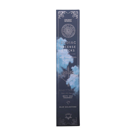Valkoinen salvia horoskooppikivi suitsuke – Jousimies