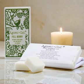 Agnes + Cat Box of 8 Wax Melts – Fell Berry