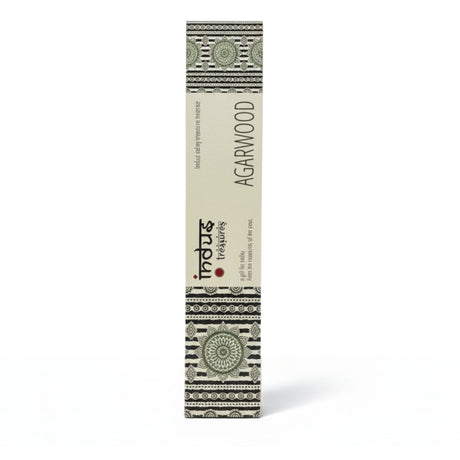 Indus Treasures Agarwood Oud Incense Sticks 15g