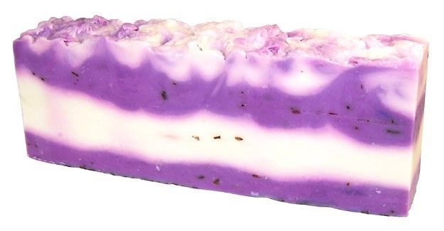 Lavendel Sæbestykke Olivenolie Koldproces