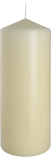 Slonovinový stĺpový sviečka 80 x 200mm