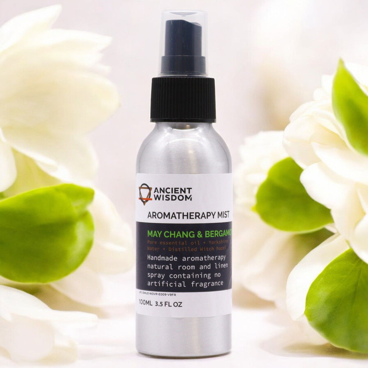 Spray de cameră cu ulei esențial May Chang Bergamotă 100ml
