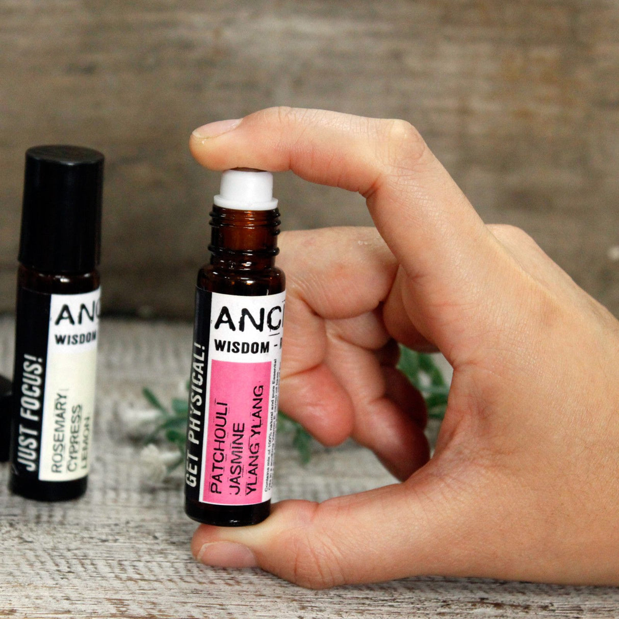 Essential Oil Roll On Bergamot Geranium Frankincense 10ml