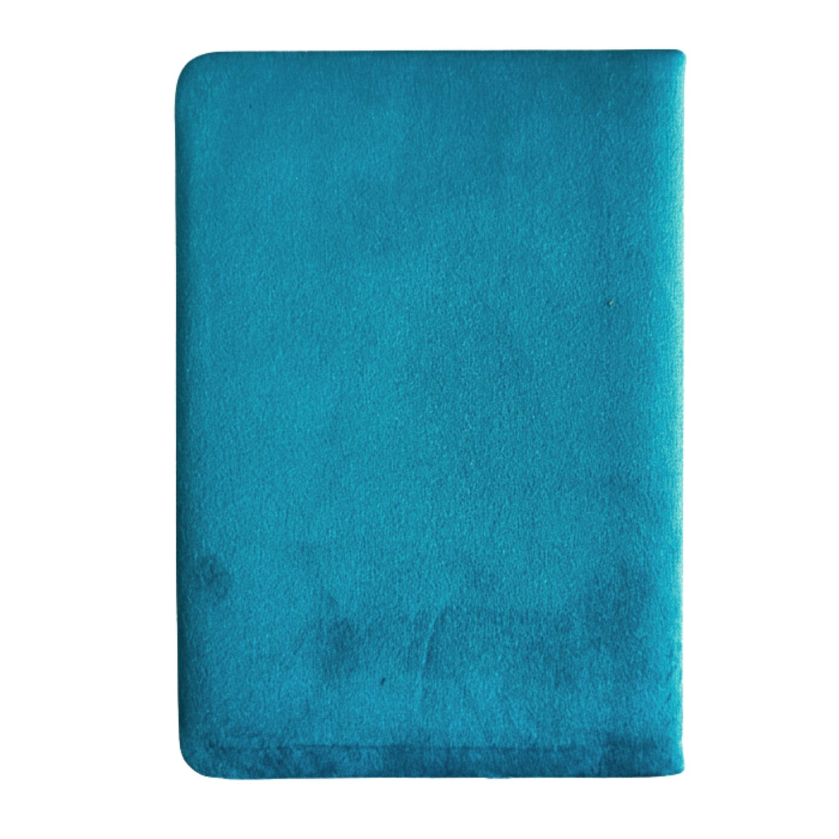 Light Blue Velvet Notebook – 80 pages – Embrace The Journey