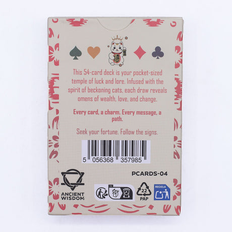 Cartes de jeu et d'oracle Chats de la Fortune - Jeu Maneki Neko