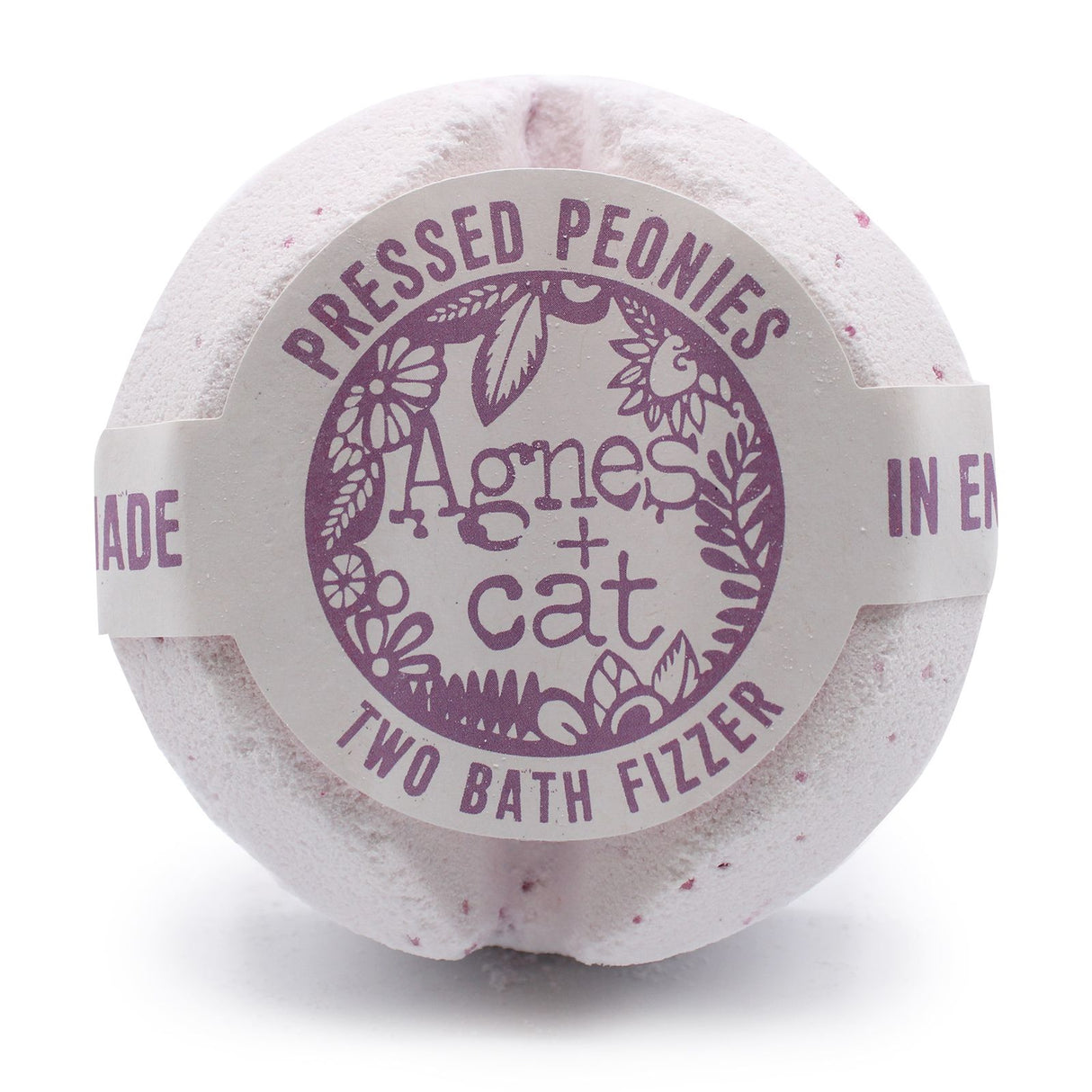 Bath Bomb Fizzer Peony Agnes and Cat