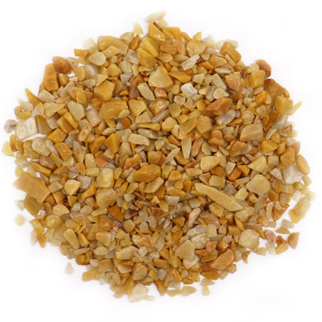 Golden Quartz Chips Gemstone Chips Bulk – 1 kg