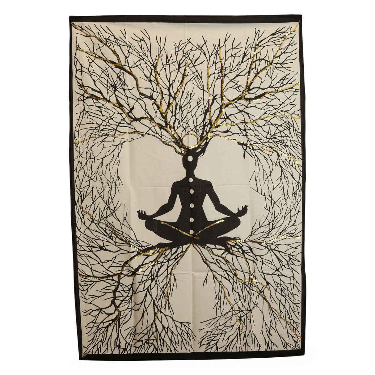 Cotton Wall Art (70x110cm) – Chakra Earth Connection