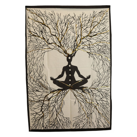 Cotton Wall Art (70x110cm) – Chakra Earth Connection