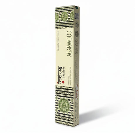 Indus Treasures Agarwood Oud røgelsespinde 15g
