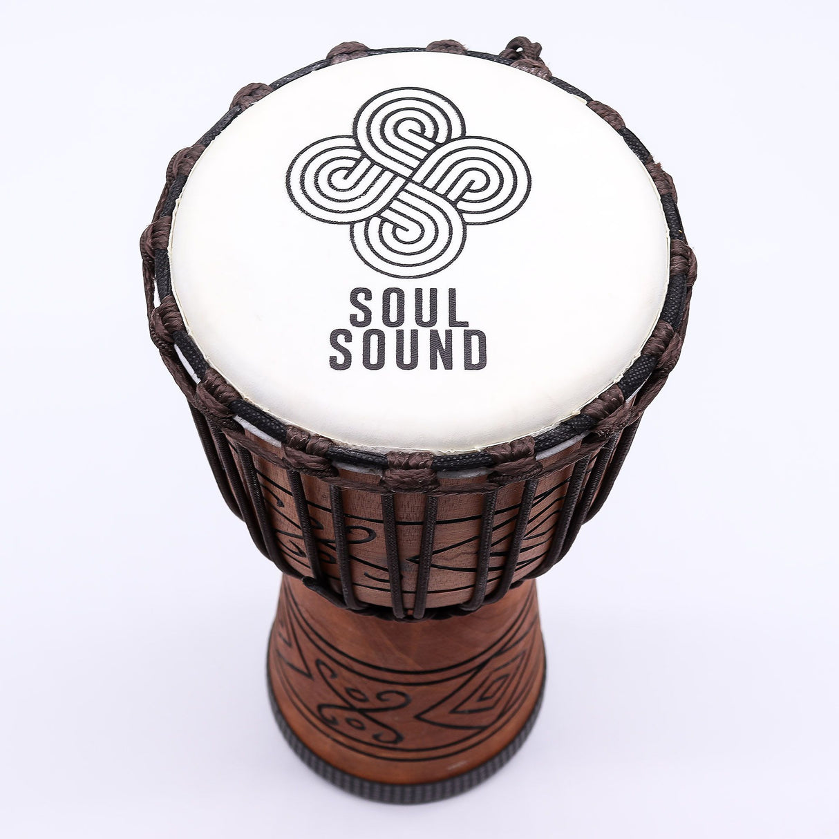 Srednji Pro Djembe Bubanj – Soul Sound (nizak) – Srednji 40 cm (18 cm promjer)