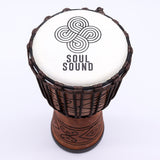 Srednji Pro Djembe Bubanj – Soul Sound (nizak) – Srednji 40 cm (18 cm promjer)