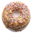Donas de baño de toffee y caramelo