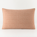 Classic Cushion Cover - Burgundy Squares- 30 × 50 cm - Lumber Style