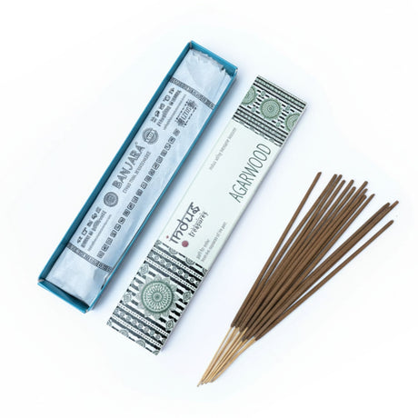 Indus Treasures Agarwood Oud røgelsespinde 15g