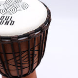Srednji Pro Djembe Bubanj – Soul Sound (nizak) – Srednji 40 cm (18 cm promjer)