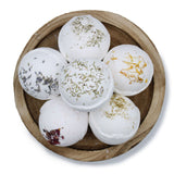 Himalayan Salt Bath Bomb Lemon Ginger Orange