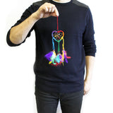 Dream Catcher Heart Turquoise Pink Purple 6-Pack