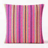 Classic Cushion Cover - Neon Stripes - 60 × 60 cm - Jumbo Style