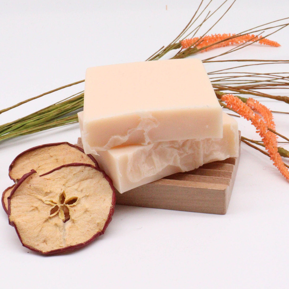 Peach and Apple Natural Soap Bar 100g