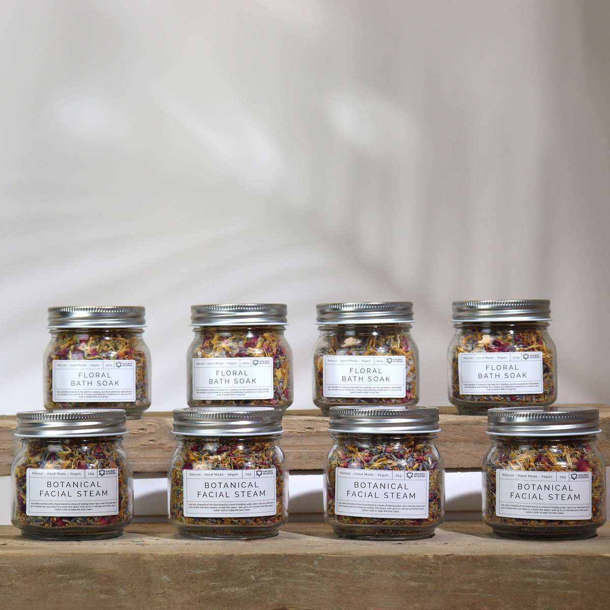 Bath Soak Floral Sea Salt 140g