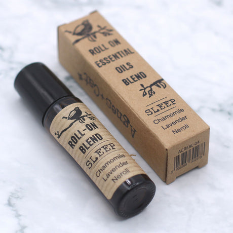 Mezcla roll-on de aceites esenciales para dormir, 10 ml