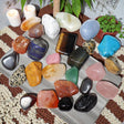 Lucky Dip Mixed Tumble Stones – o.5kg (approx. 25 stones), Crystal